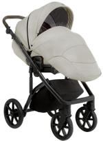 Детская коляска Roan Bass Next 2.0 2 в 1 BSN/45/2 Marzipan/Black/руч.Cappuccino(2 места)