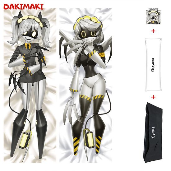 Дакимакура Джей и Ви Дроны Убийцы арт. 1212