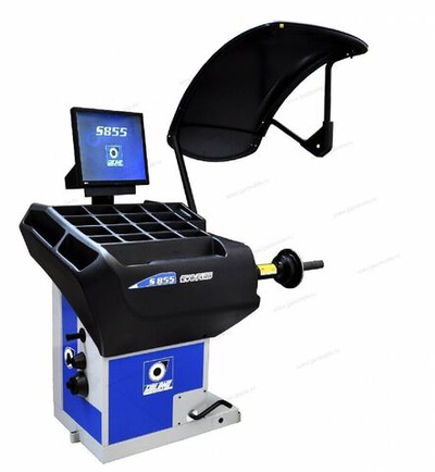 Балансировочный станок премиум класса с быстрым зажимом S855 Evo Plus Giuliano