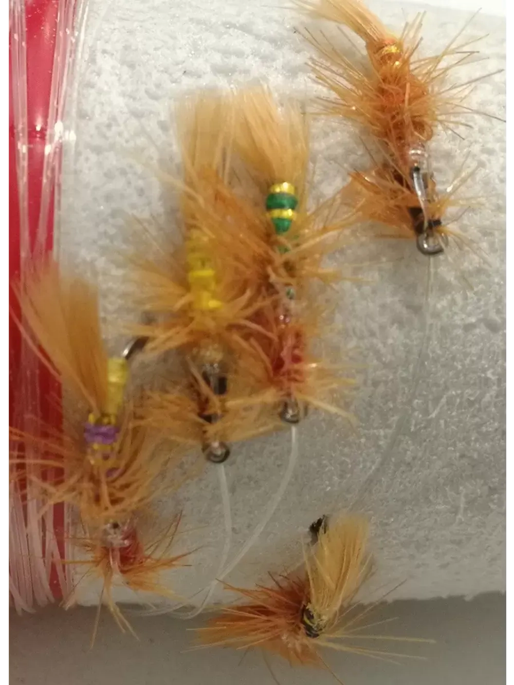 Монтаж "Балда круглая", 5 мушек