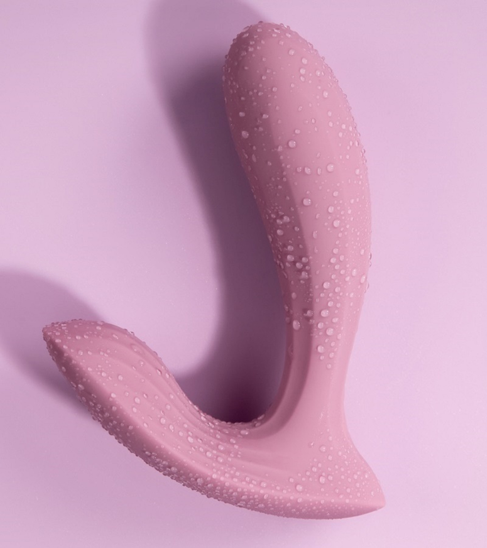 Вибромассажер интерактивный Svakom Erica розовый 10,4 см