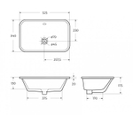 Раковина встраиваемая BelBagno BB1009