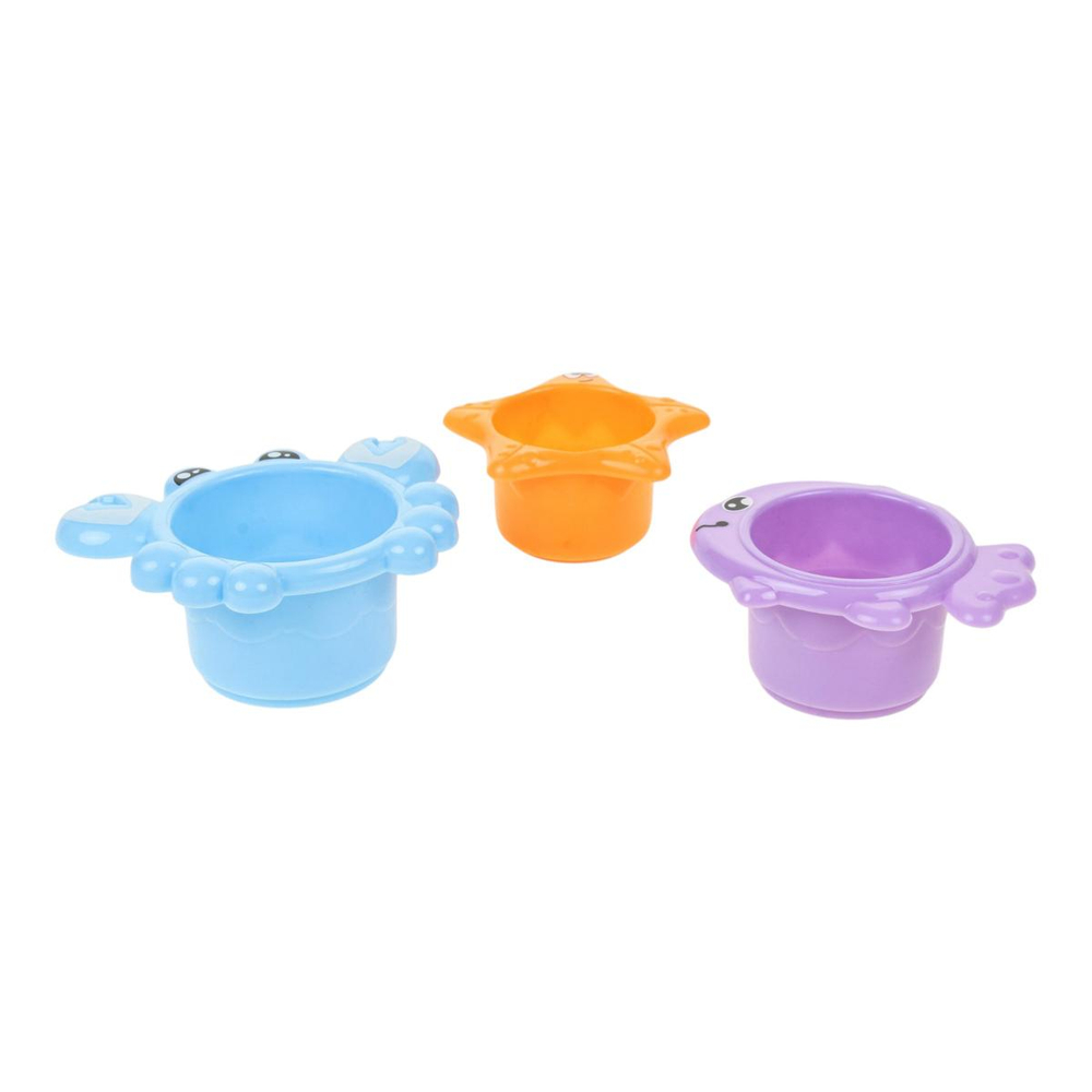 Игрушки для ванной "Морские жители" в блистере