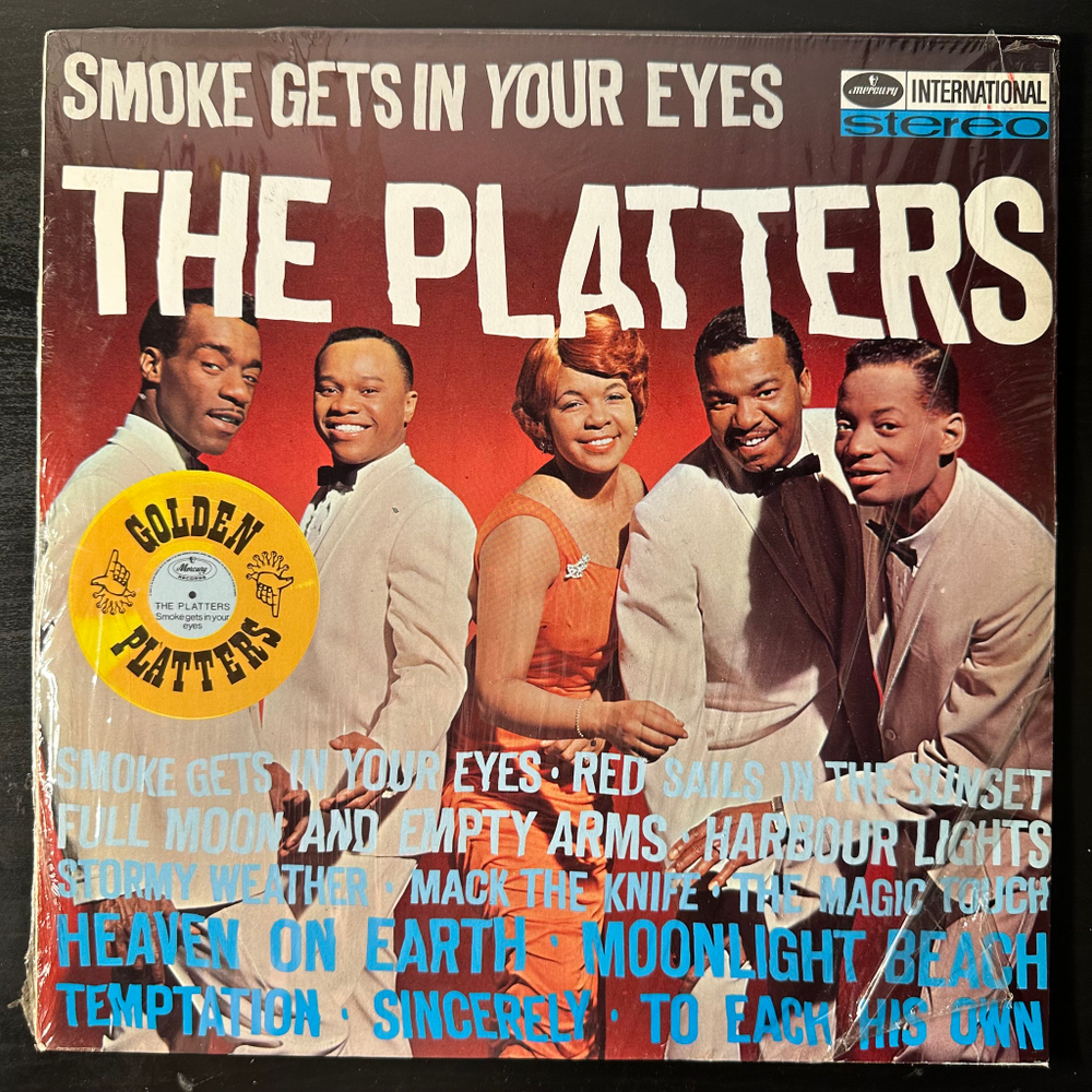 The Platters ‎– Smoke Gets In Your Eyes (Голландия 1968г.)