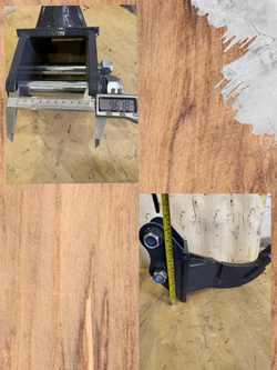 Рыхлитель(клык) под палец 25 с тавотницей для мини-экскаватора