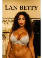 Бюстгальтер без косточек с паралоном декольте CD