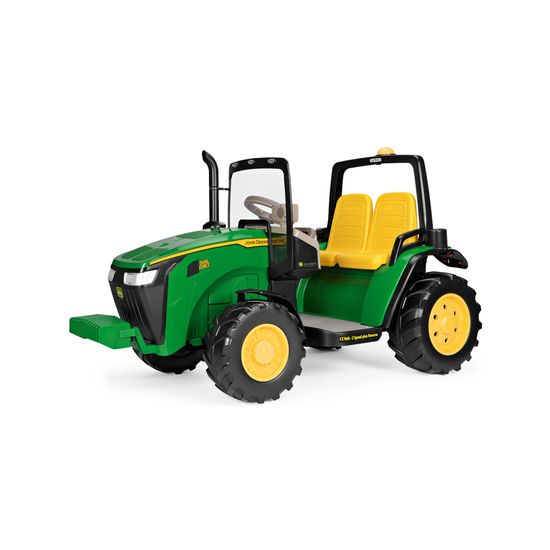 Kids riding john deere tractors top