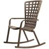 Кресло-качалка Folio темно-коричневое