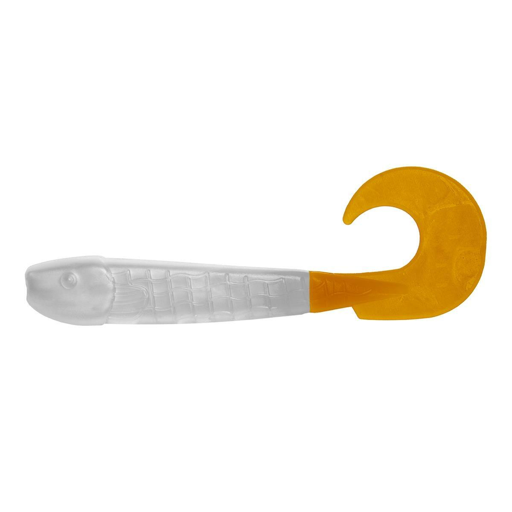 Твистер несъедоб. Long Hybrid 3,55"/9,0 см Pearl & Orange 100шт. (HS-15-019-N) Helios