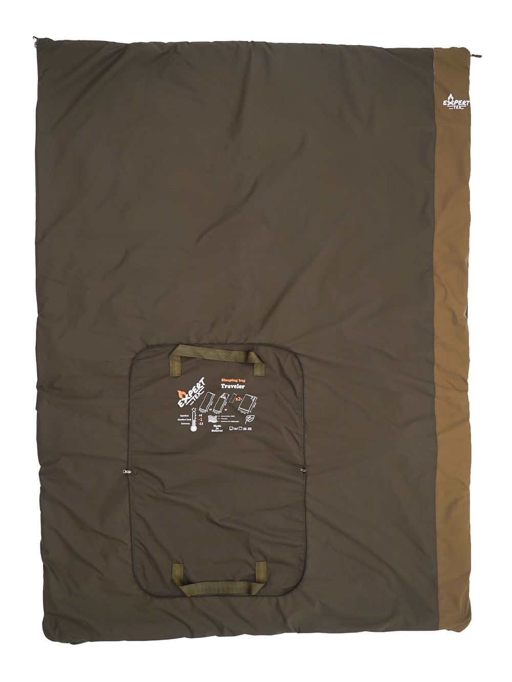 Спальный мешок-одеяло Traveler, Expert-Tex