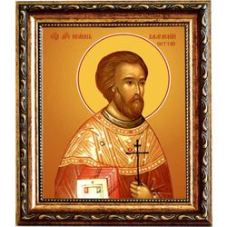 Иоанн Петтай, священномученик, пресвитер. Икона на холсте.