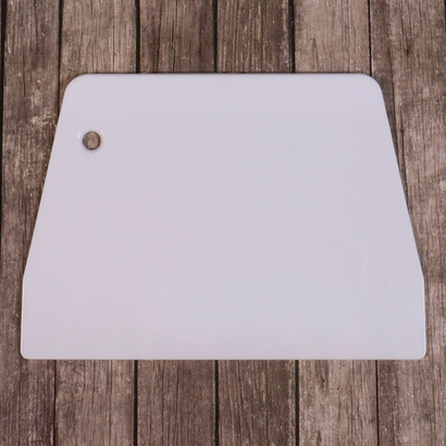 Шпатель кондитерский прямой большой 19,5*12,5 см, пластик