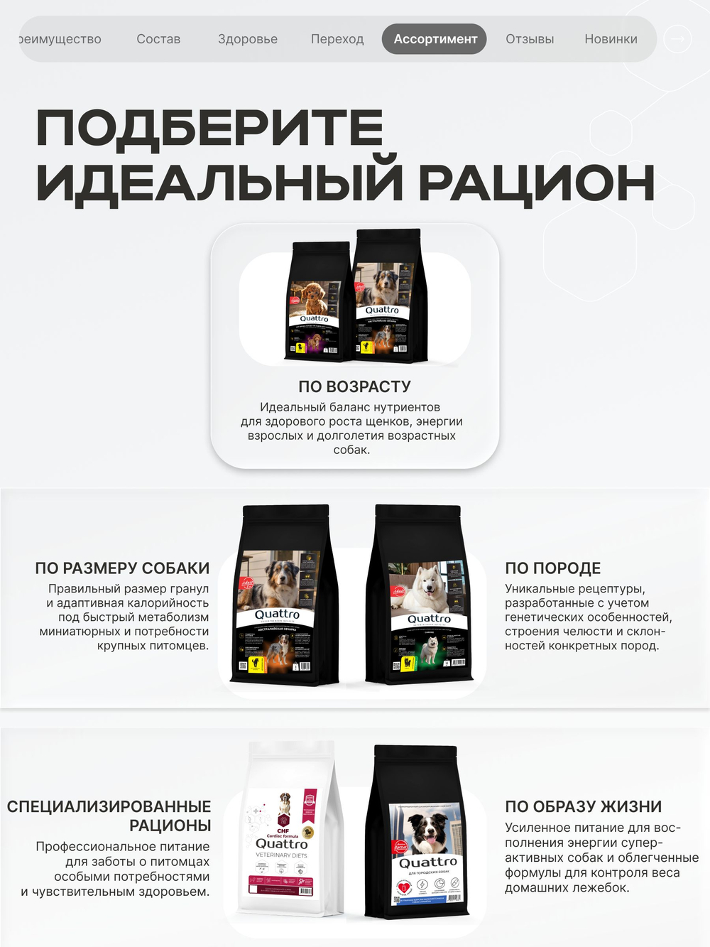 Корм для собак мелких пород SF Cardio Guard, (дилатационная кардиомиопатия), 800 гр, QUATTRO