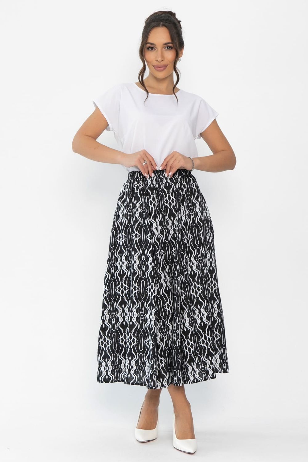 Юбка Льюис (черная) Ю13957-10М LT Collection