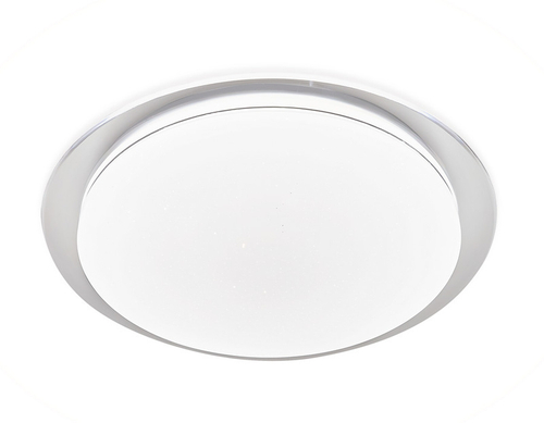 Потолочный светодиодный светильник с пультом FF47 WH белый 48W D450*75 (ПДУ ИК)