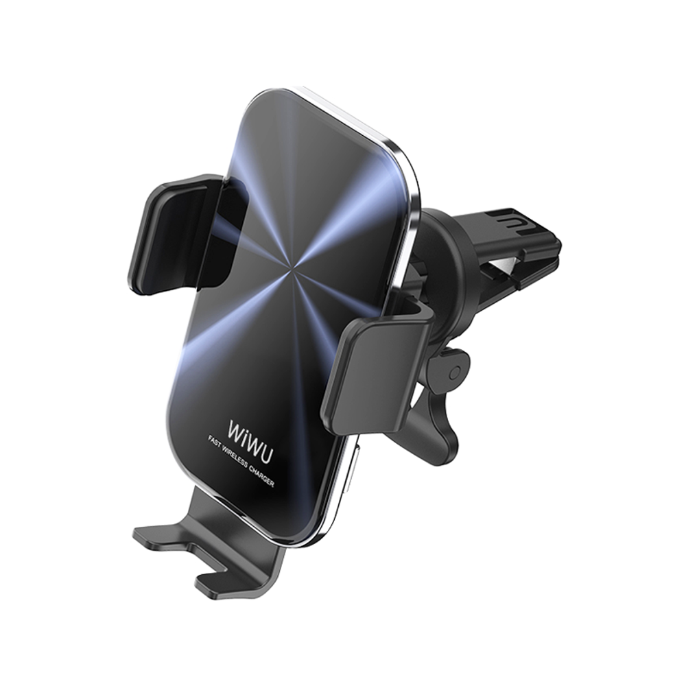 Автомобильный Держатель С Беспроводной Зарядкой Wiwu Wireless Charger Mount CH 307 Black