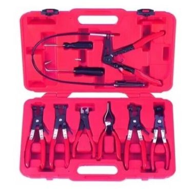Набор щипцов для снятия и установки хомутов и шлангов 9пр., в кейсе RockForce##Rock FORCE RF-909G3