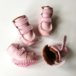 302 W Ботинки "Эко кожа" на меху/Анатомическая обувь для собак. ЗИМА.