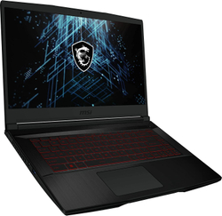 Ноутбук MSI GF63 12HW-005XRU Core i5 12500H 16Gb SSD512Gb Intel Arc A370M 4Gb 15.6" IPS FHD (1920x1080) Free DOS black WiFi BT Cam (9S7-16R712-005)