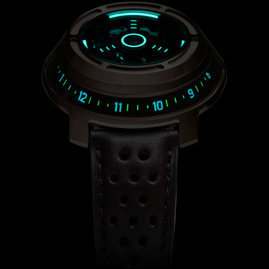 Часы Invertor II Automatic Khaki Coffee