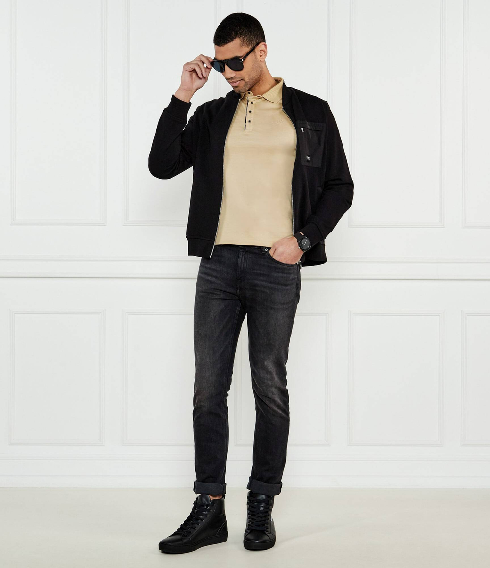 Поло PRESS BUTTON Karl Lagerfeld - бежевый(745000 552200)