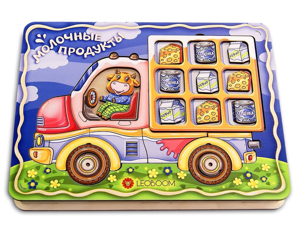 Пазл "Молоковоз" SmileDECOR