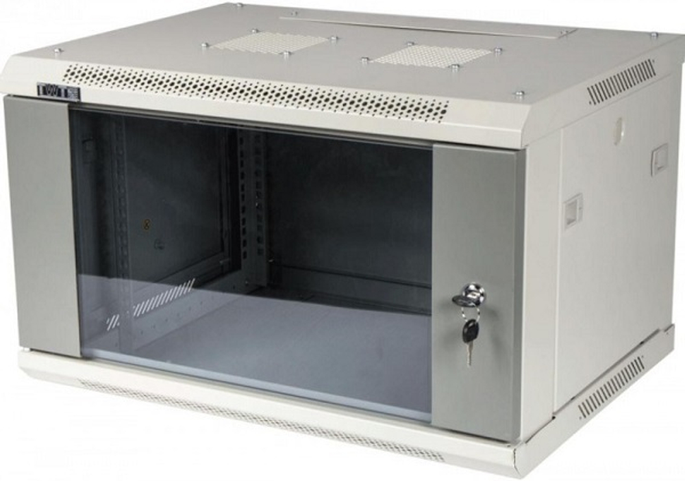 Шкаф настенный 19", 12U TWT TWT-CBWPG-12U-6x4-GY
