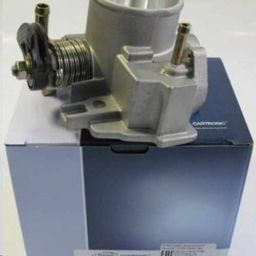 Патрубок дрос. заслонки /2110-12/ d52 голый (Cartronic)