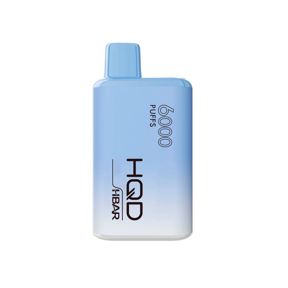 HQD HBAR 6000 - Blueberry Mint (5% nic)