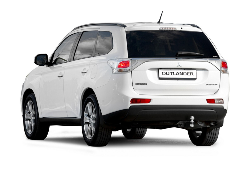 Фаркоп c электрикой Smart для Mitsubishi Outlander III поколение 2012-2018 2018-н.в., шар Е, 1800/75 кг, F.4013.002