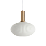 Pendant design lamp Iris C  (White)