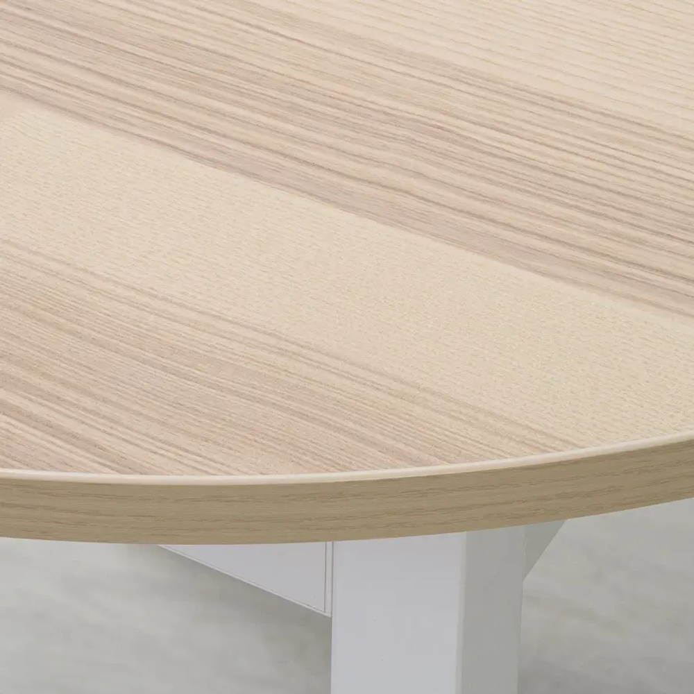 Раздвижной стол - IKEA GAPERHULT/ГАПЕРХУЛЬТ ИКЕА, 90/120х75 см, светло-коричневый/белый