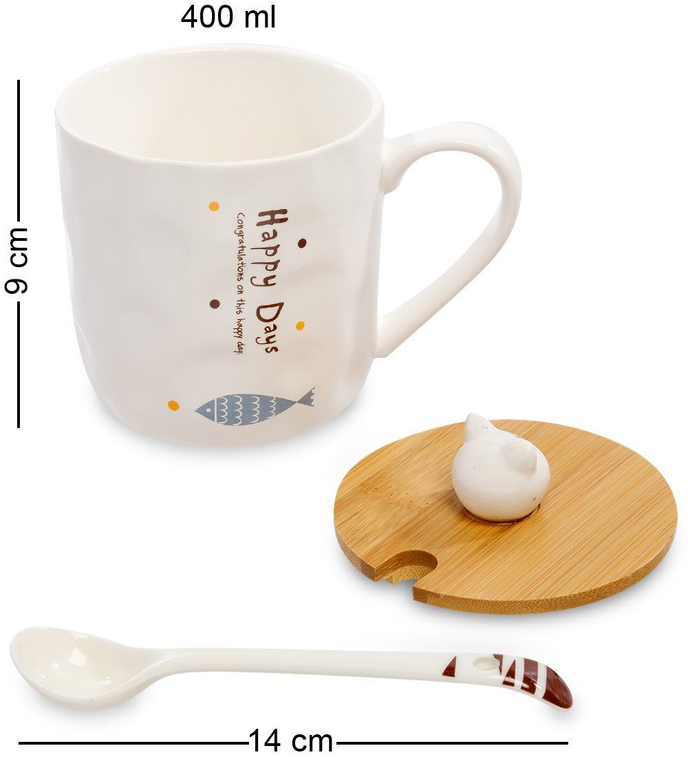 MUG-122/3 Кружка «Котик - день удался»