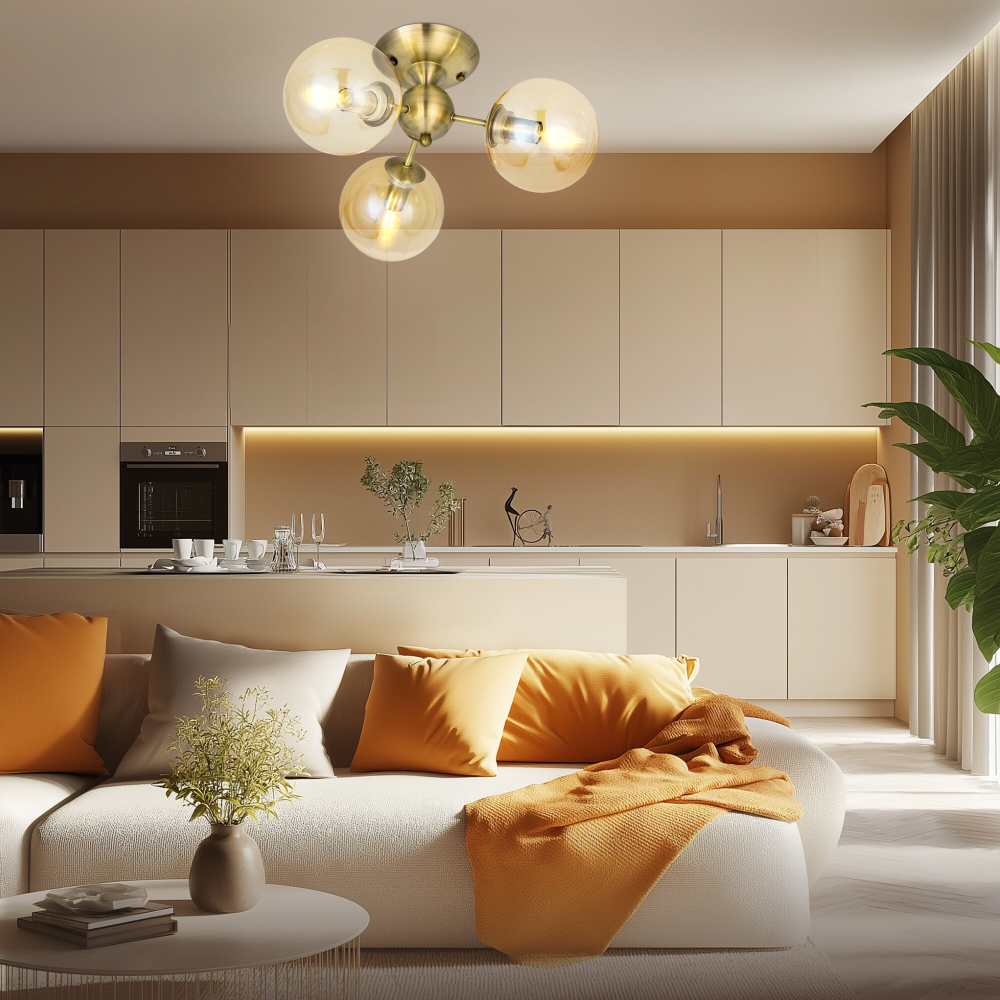 Citilux Томми CL102133 Люстра потолочная Бронза