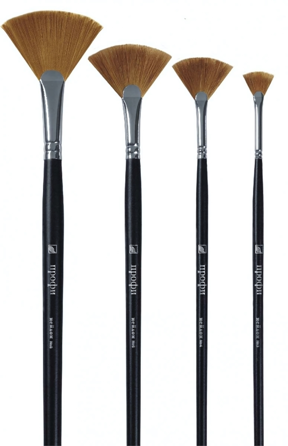 Кисть веерная №4/5 синтетика (Альбатрос)