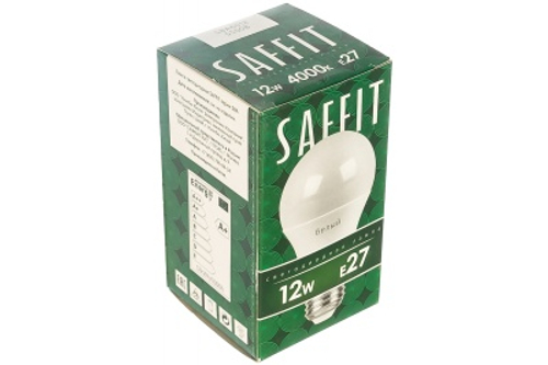 Лампа светодиодная LED SAFFIT груша SBА6012 12W Е27 А60 4000K