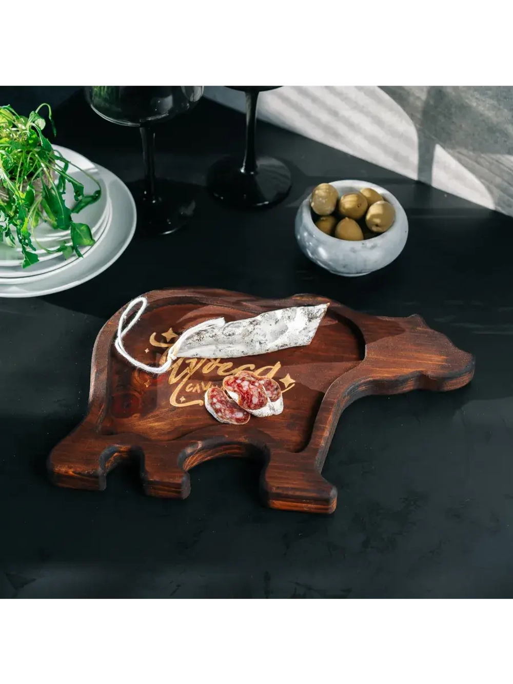 Менажница "Медведь" для подачи блюд