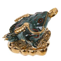 GAEM Фигурка декоративная "Денежная лягушка", L5 W6 H5,5 см