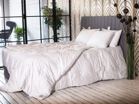 Одеяло теплое 200х220 German Grass Silkline Cashmere Silk Grass