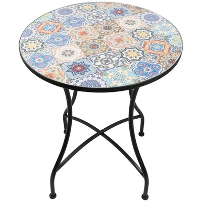 Стол "Мозаика" 60x60x71см Керамика,металл
