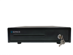 Денежный ящик Space BOX-330K (эл. мех., черный)