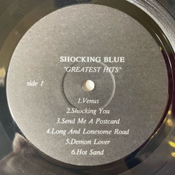 Винтажная виниловая пластинка LP The Shocking Blue Golden Hits (СССР 1991)