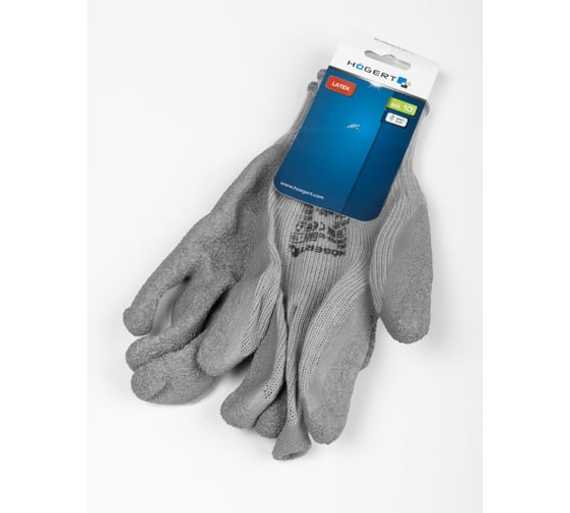 Перчатки рабочие с вспененным латексом DILL Högert (12 пар), арт. HT5K753