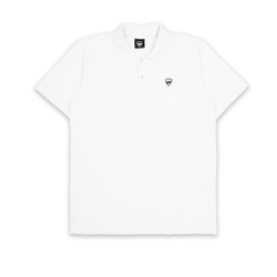 Поло Питерский Щит "Лого" Белый