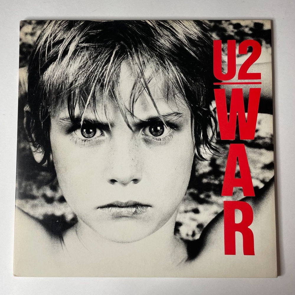 Винтажная виниловая пластинка LP U2 War (Japan 1983) (No Obi) Drowning Man
