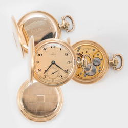 Винтаж: Золотые карманные часы “OMEGA”