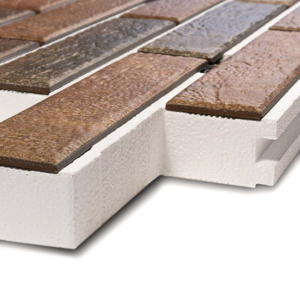 Термопанель ППС Cerrad Loft Brick Chili - 1020х455 мм