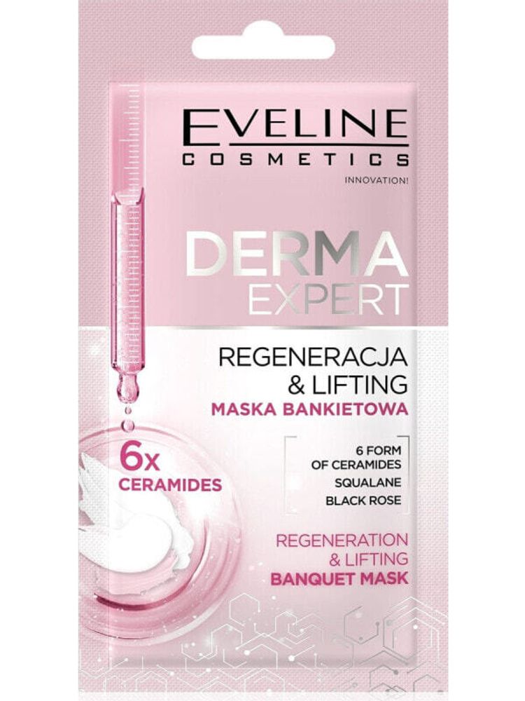 Маски Eveline EVELINE Derma Expert Maska bankietowa - regeneracja i lifting 8 ml