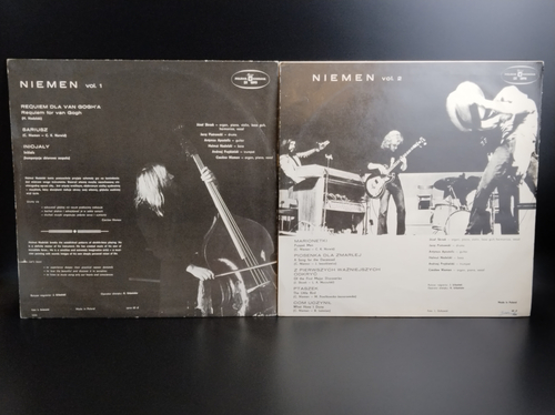 2 LP Czeslaw Niemen - Niemen - Vol.1 и Vol.2. 2 Виниловые пластинка 12 дюймов. Польша .