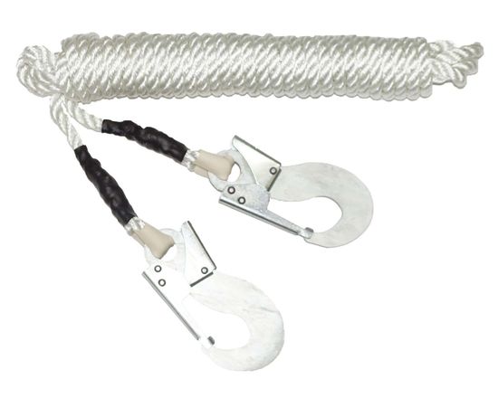Строп (канат) 20 м с двумя карабинами